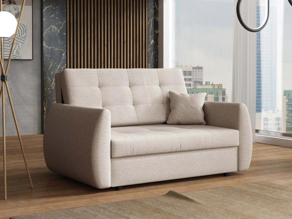 Sofá-cama Columbus 212, Caja de ropa de cama, 85x140x98cm