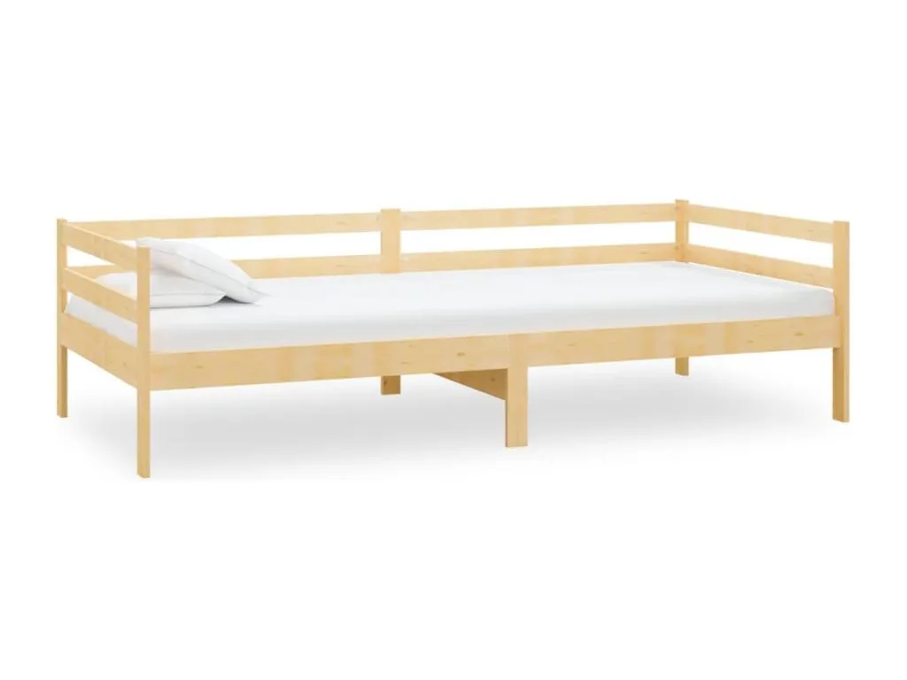 Sofá cama sin colchón Decounico maciza de Decounico 90x200 cm