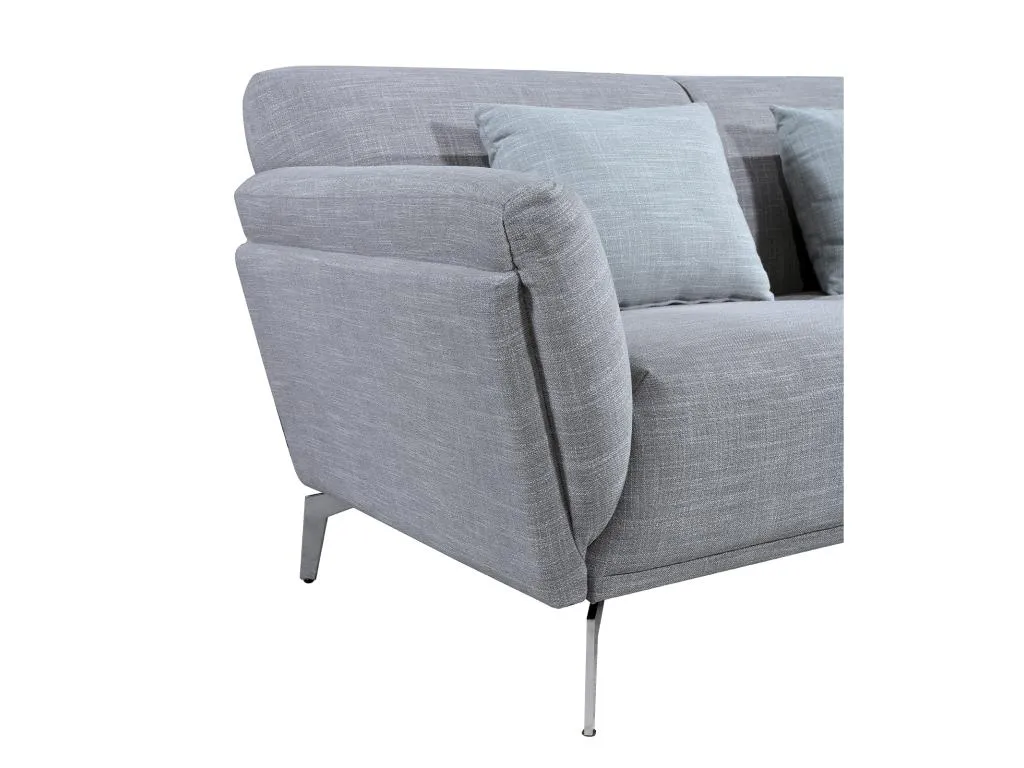 Conjunto de Dos Sofás de 2 y 3 plazas Vivircalido Gris Piedra 91720znki