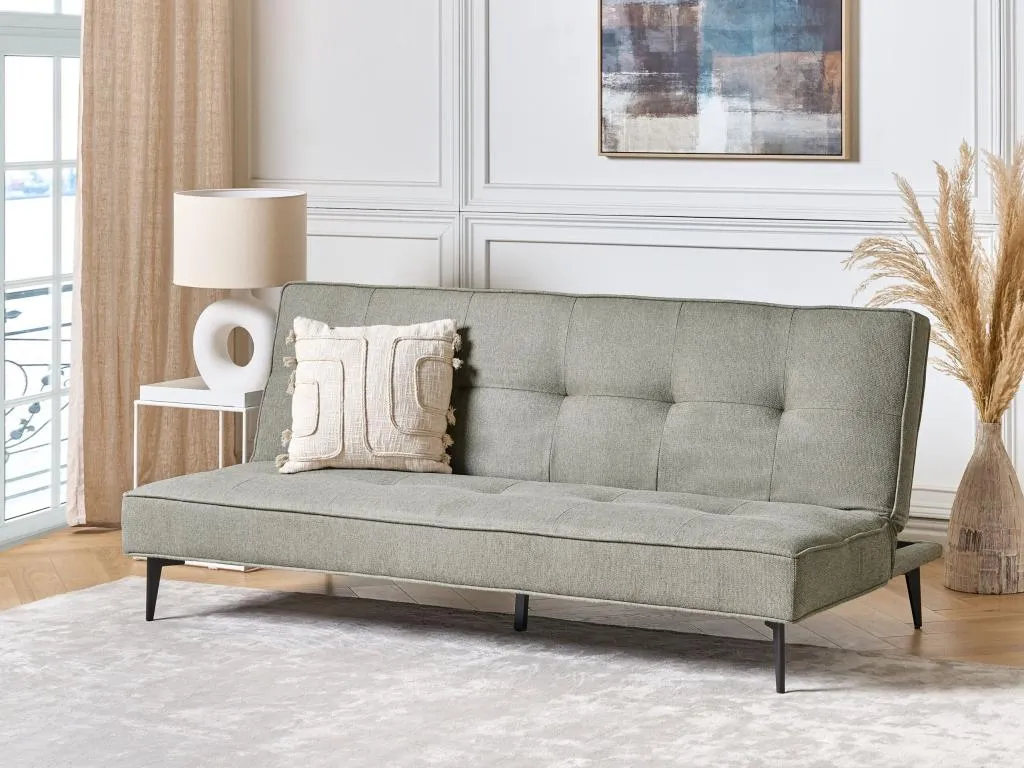 Sofá cama Alkifurniturees Verde claro XNPK37879