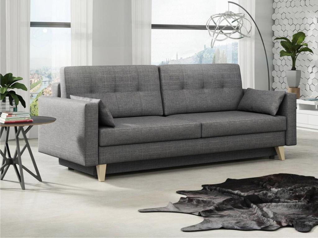 Sofá- cama Joliven 113 Caja de ropa de cama 90x225x100cm