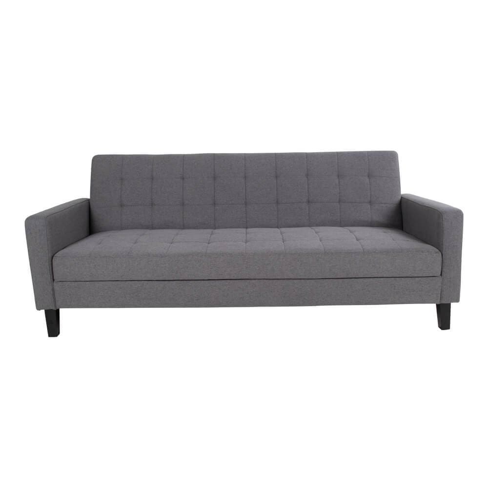 Sofá Cama - Tela Gris Oscuro a5o14hi89