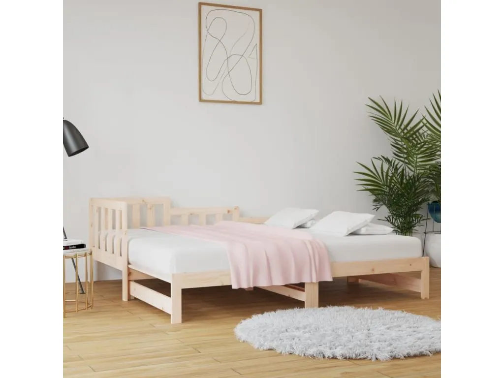 Sofá cama extraíble Luxmbls maciza de Luxmbls 2x(80x200) cm CCLB24765