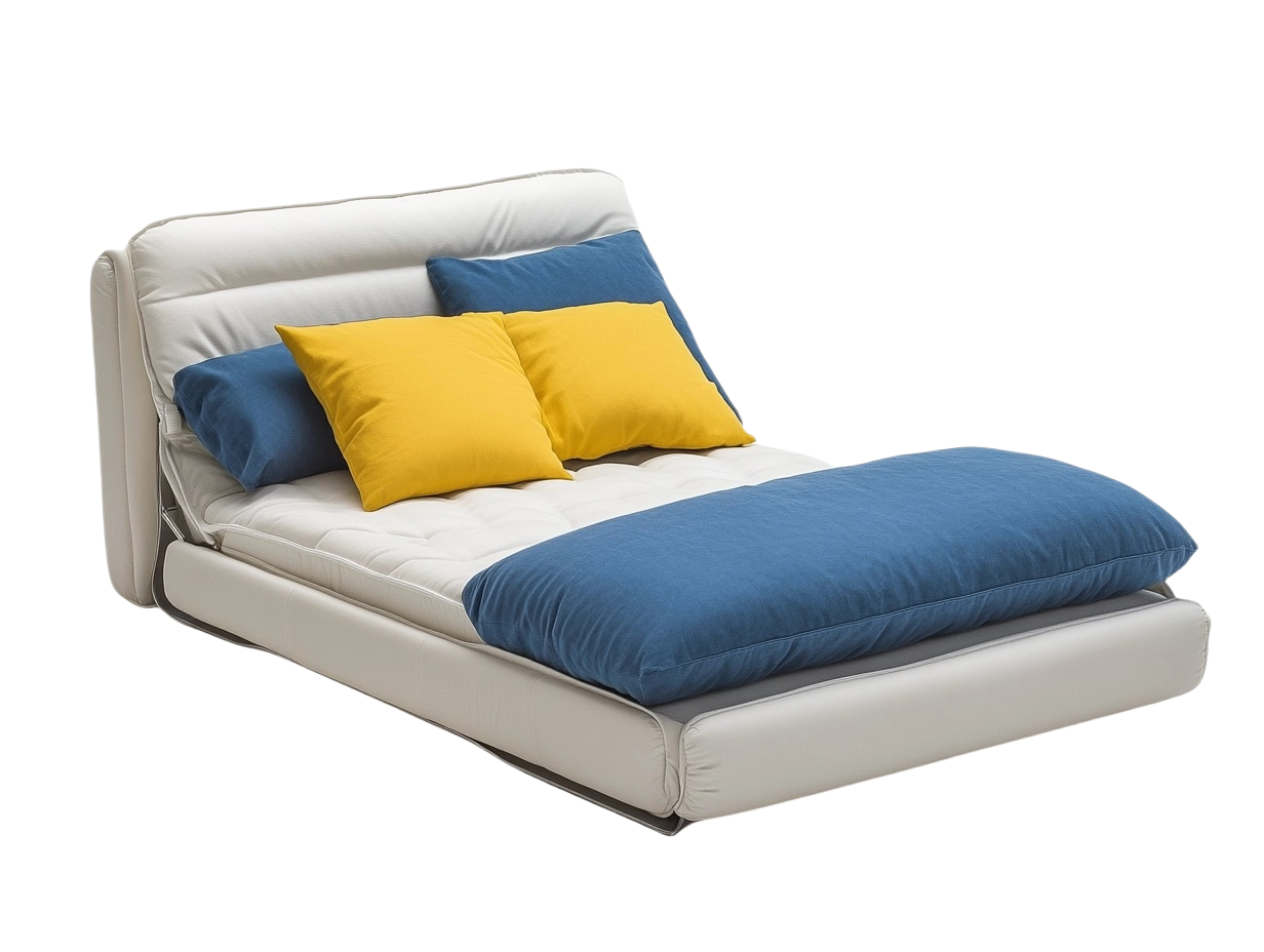 Sofá cama reclinable moderno para dormitorio o salón