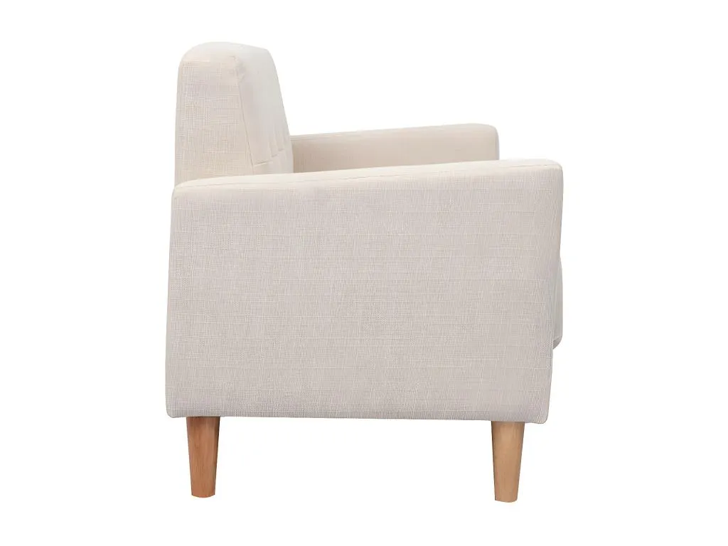 Sofá diseño 2 plazas beige MOON