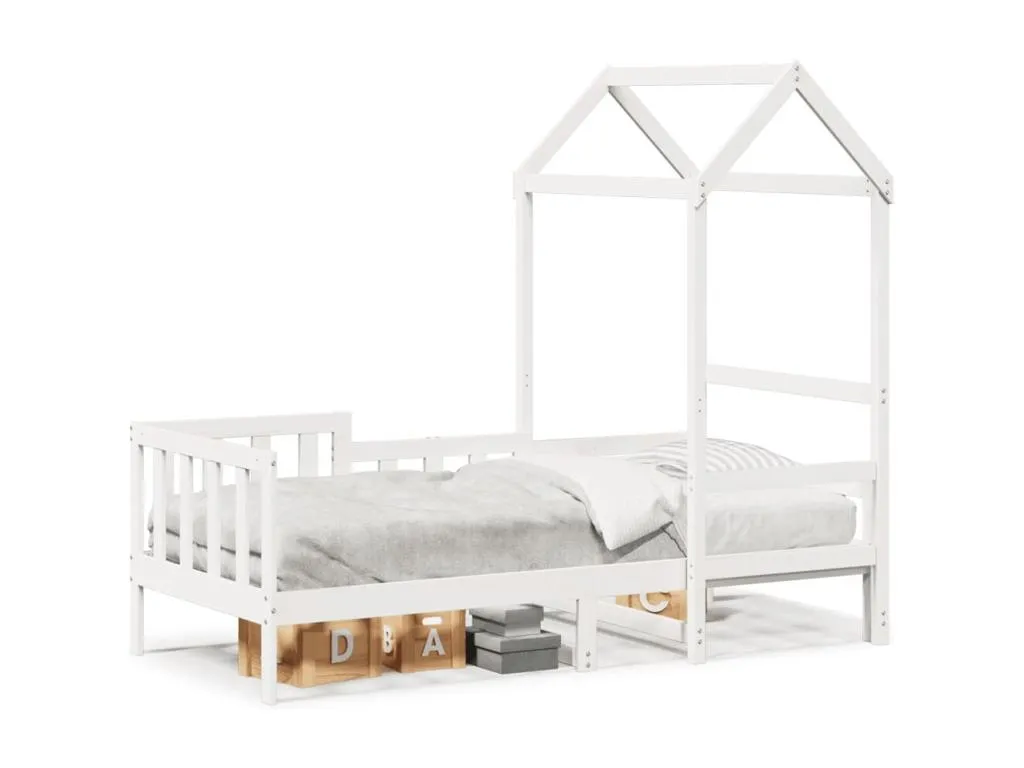 Sofá cama con techo Boverdeco maciza de Boverdeco blanco 90x190 cm
