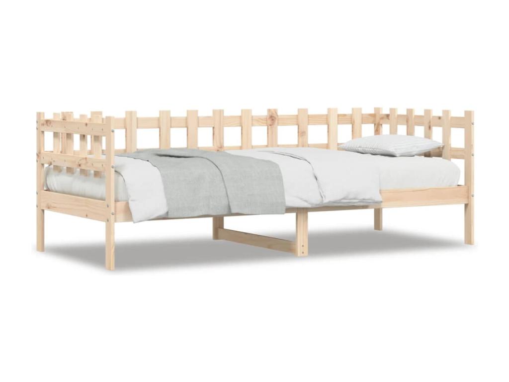 Sofá cama Decohoguera 90x190 cm con estructura en madera maciza SO5610564