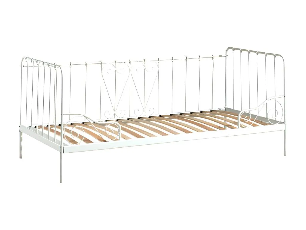 Sofá cama Andreuworldcasa blanco 90x200 cm