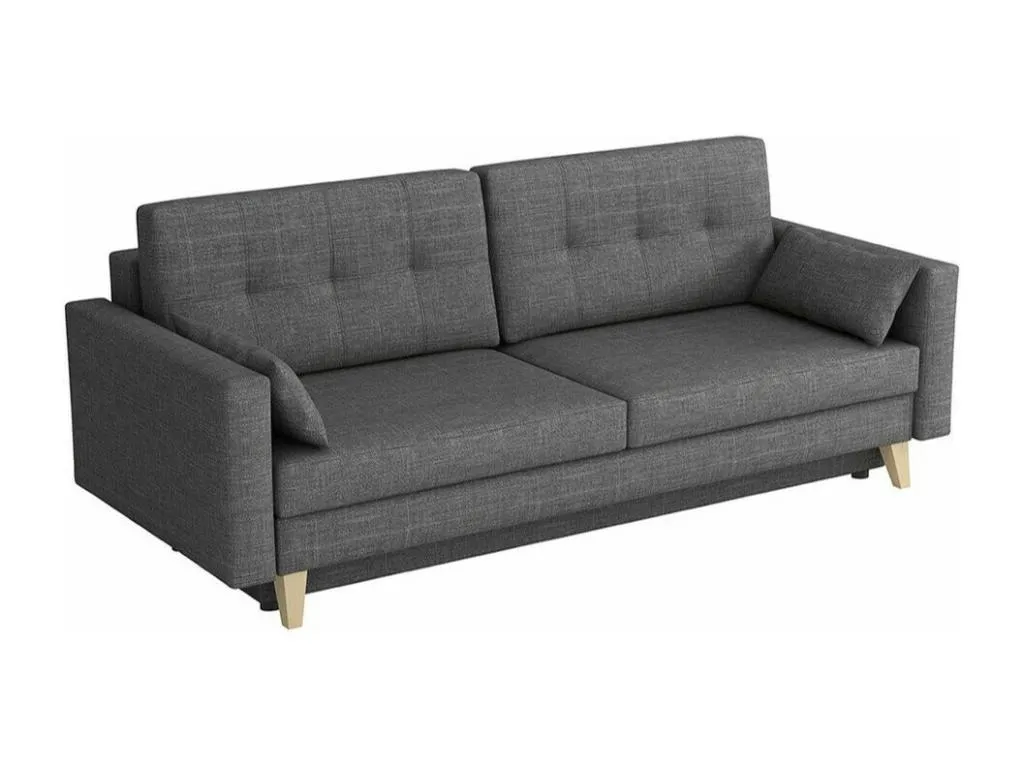 Sofá-cama Nidovia 113, con caja de ropa de cama 90x225x100 cm. hxd1708225