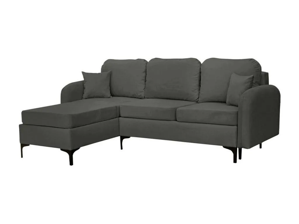 Sofá rinconero Andreuworldcasa A103 Gris Función de descanso Caja de ropa de cama 225x172x96cm